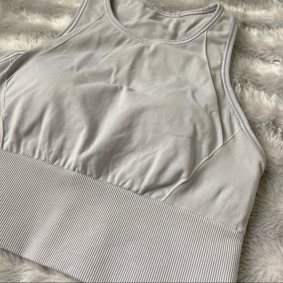 Ebb to Train Bra/Tank Top Iced Iris Size 4 - Picture 5 of 9